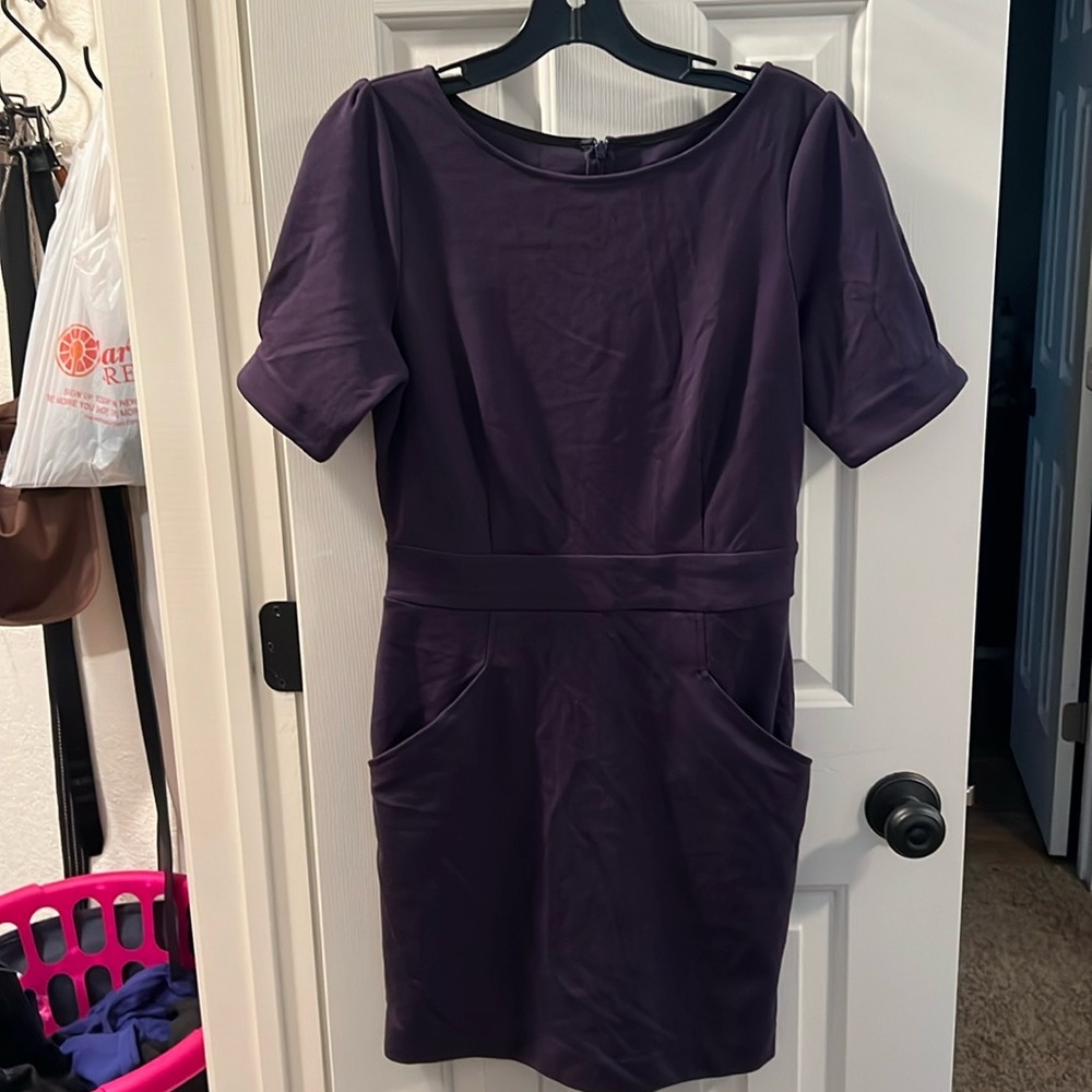 Banana Republic dark purple dress with pockets size 4 / small